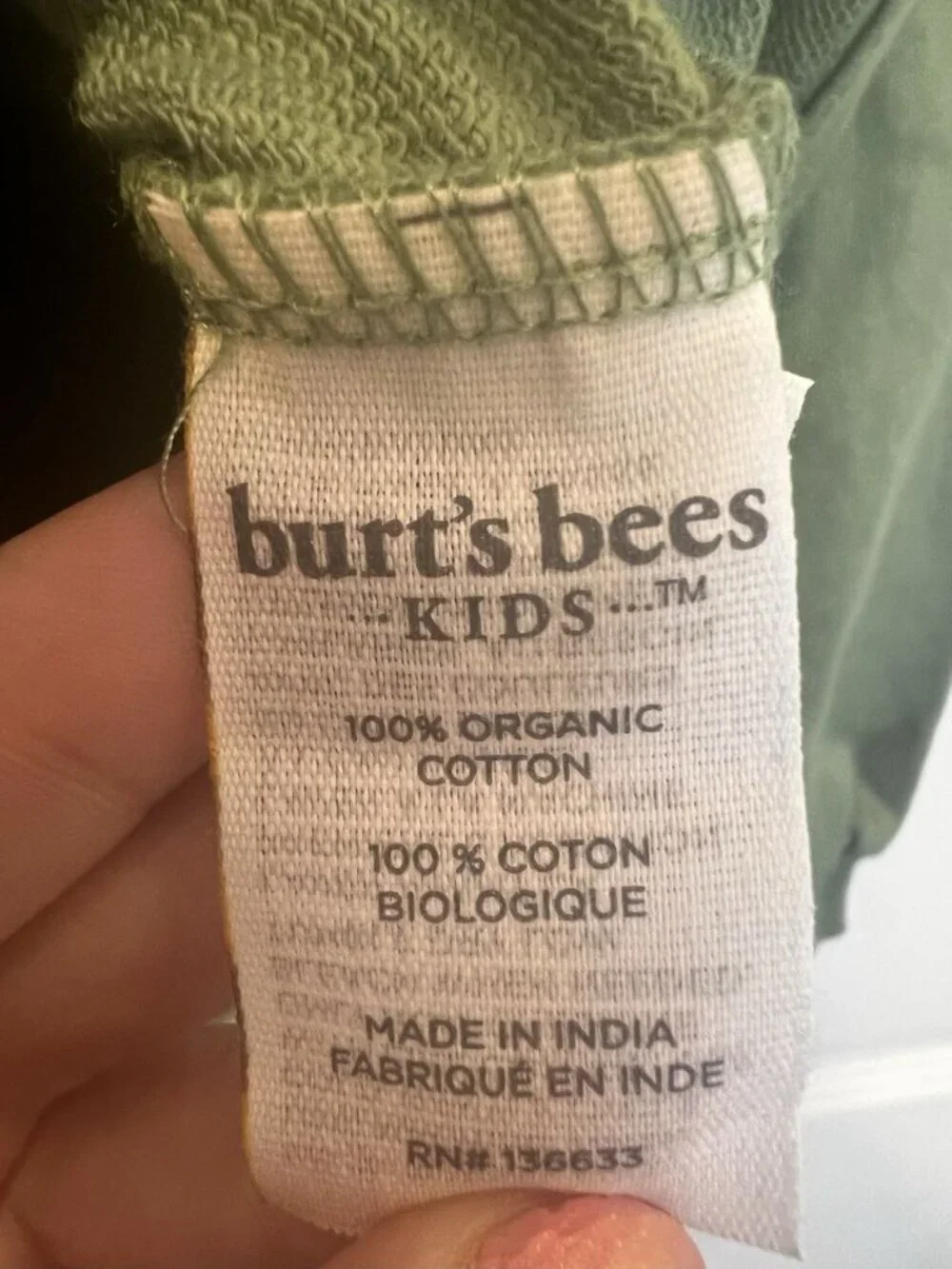 Burt’s Bees Charmed Green Organic Cotton Sweatshirt Size 4T St. Patrick’s Day